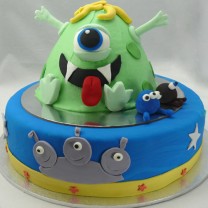 Alien in Space Cake (D)